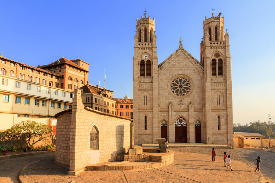 Cathédrale d'Andohalo à Antananarivo