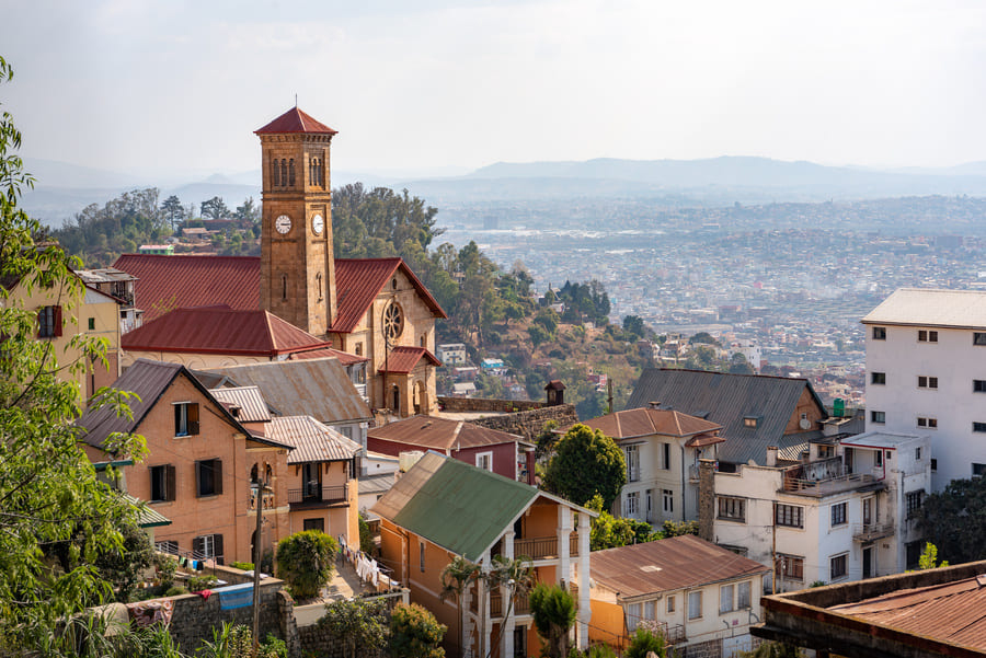 Vue sur Antananarivo