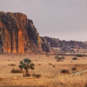Red rock à Madagascar