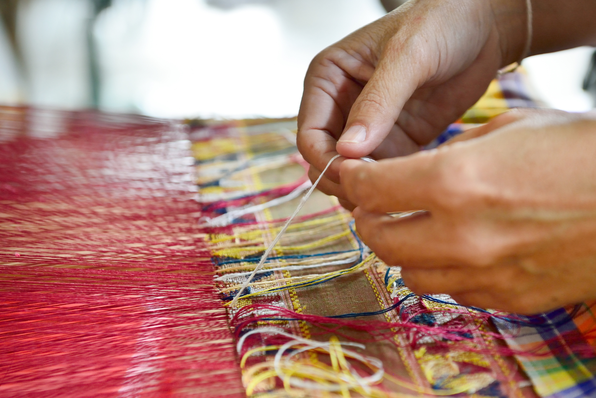 Tissage-soie-madagascar