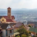 Vue sur la ville d'Antananarivo, Madagascar