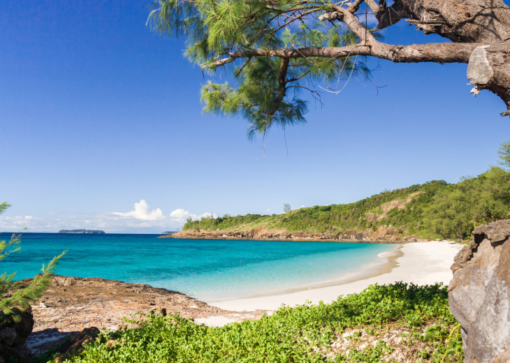 Vue sur l'île de Tsarabanjina, Madagascar
